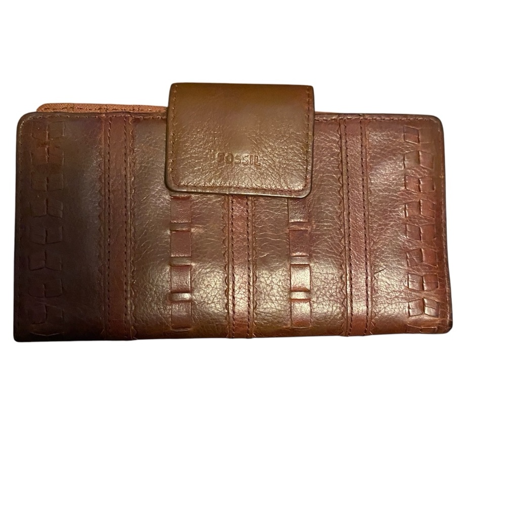 Fossil Brown Leather Wallet